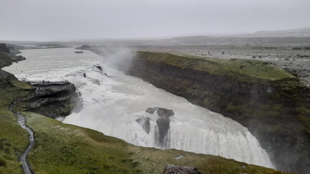 Traveltoer-Gulfoss Waterfall-10 most beautiful waterfalls in Iceland